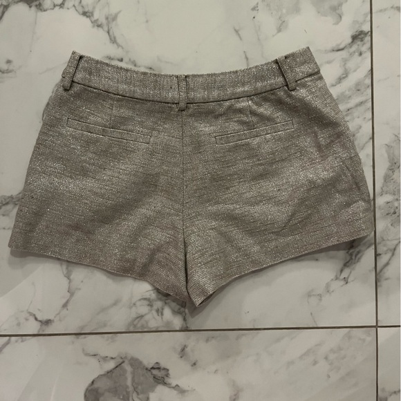 Juicy Couture, size: 0, light grey poplin with sliver sparkle - Picture 2 of 3